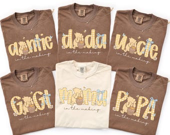 Cute Auntie Shirt, Mama to be Shirts, Family Baby Announcement
