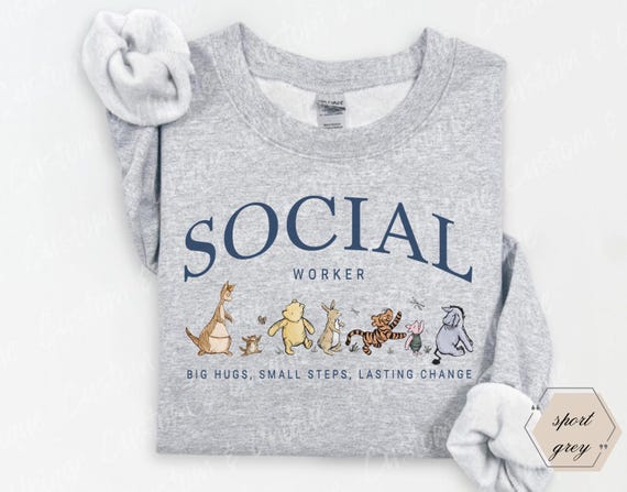 Social Worker Sweater, Social Work Gift, Social Worker Sweatshirt