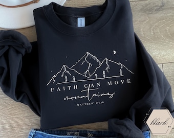 Christian Sweater Mens, Religious Sweatshirt, Gift For Christian woman