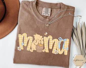 Mama Bear Shirt, Comfort Colors Mama t shirt, Mum to be Gift
