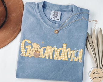Grandma tshirt, Comfort Colors Grandma Shirt, Shirt for New Grandma
