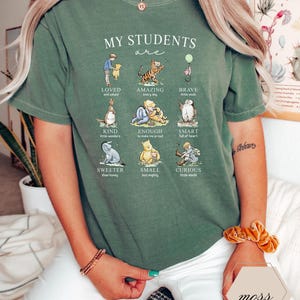 Comfort Colors Teacher tshirt, New Teacher Gifts, Teaching shirt image 10