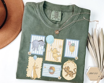 Comfort Colors® Pooh Shirt, Winnie-The-Pooh Shirt, Classic Pooh Shirt