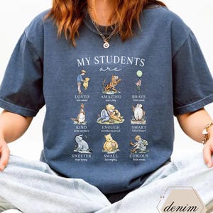 Comfort Colors Teacher tshirt, New Teacher Gifts, Teaching shirt image 9