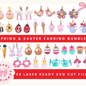 Puede incluir: Un juego de tres tazas de cerámica con un esmalte moteado de color crema. Cada taza presenta un diseño pintado a mano diferente: una hoja azul y verde, una flor amarilla y una baya roja. Las tazas tienen una forma simple y redondeada.