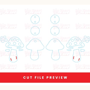 Puede incluir: Vista previa de archivo de corte digital con dise&ntilde;os de setas en contorno azul claro. El dise&ntilde;o incluye formas de setas, c&iacute;rculos y el texto "CUT FILE PREVIEW" en un rect&aacute;ngulo rojo en la parte inferior. El tema es la naturaleza y la artesan&iacute;a.