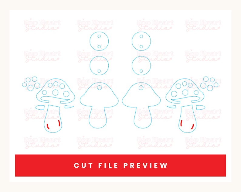 Puede incluir: Vista previa de archivo de corte digital con dise&ntilde;os de setas en contorno azul claro. El dise&ntilde;o incluye formas de setas, c&iacute;rculos y el texto "CUT FILE PREVIEW" en un rect&aacute;ngulo rojo en la parte inferior. El tema es la naturaleza y la artesan&iacute;a.