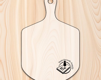 Pizza Peel Cutting Board or Charcuterie Board Router Template | High Quality  Acrylic Laser Cut Woodworking Template