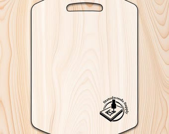 Rounded Edge Cutting Board or Charcuterie Board Router Template | High Quality  Acrylic Laser Cut Woodworking Template