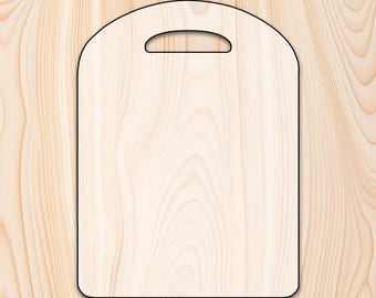 The "Arc" Cutting Board or Charcuterie Board Router Template | High Quality  Acrylic Laser Cut Woodworking Template