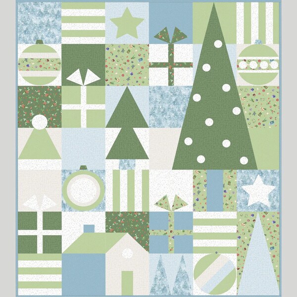 Christmas Cheer Quilt Pattern - Etsy