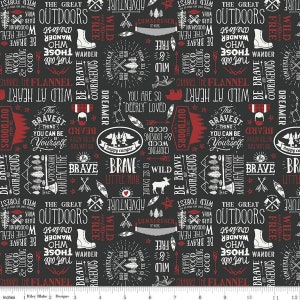 Woodsman by Lori Whitlock for Riley Blake Designs Sold by the Half Yard