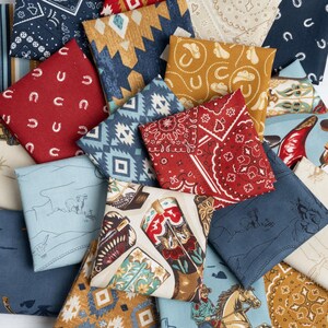 Saddle Ranch From Moda Fat Quarter Bundle - Etsy