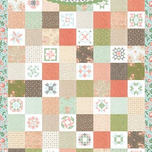 Handiwork Quilt KIT Featuring Abloom Fabric by Corey Yoder for Moda