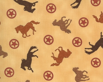 Home on the Range by Deb Strain for Moda Horse Toss Fabric (19994 14)  Sold by the Half Yard