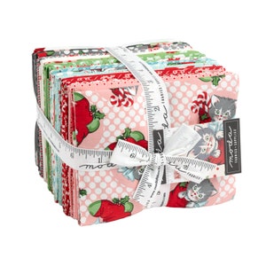 Kitty Christmas by Urban Chiks for Moda Fat Quarter Bundle