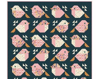 Sparrows Quilt PATTERN by Pen & Paper Patterns