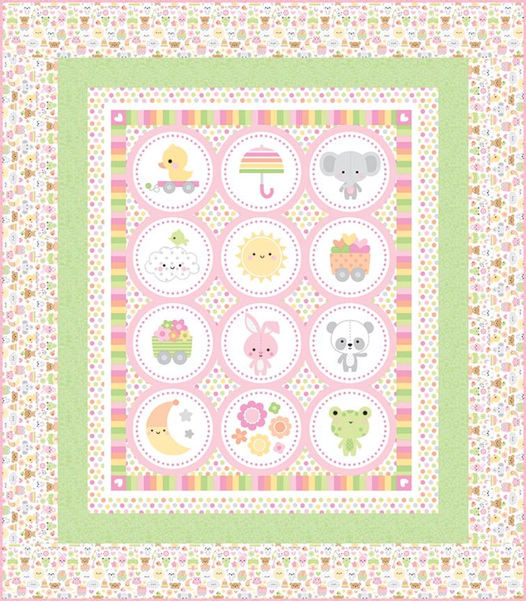 Bundle of Joy Panel Quilt Kit by Riley Blake Designs - Etsy