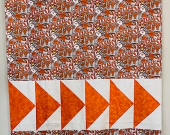 NCAA University of Texas Lap Quilt KIT