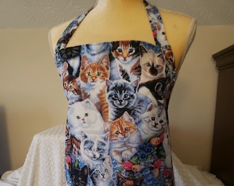 Cat Themed Adult Apron