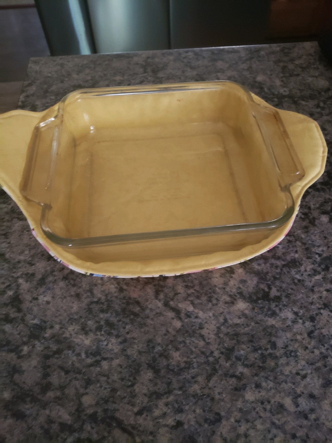 Floralthemed Microwaveable 8x8 Glass Dish Cozy Etsy