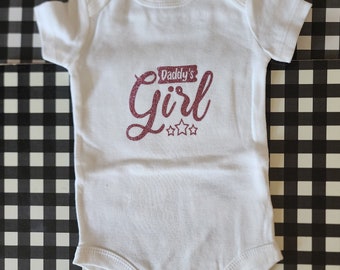 Daddy's Girl Baby Onsie