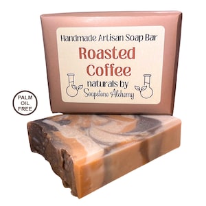 Handgemachte Naturseife - Gerösteter Kaffee