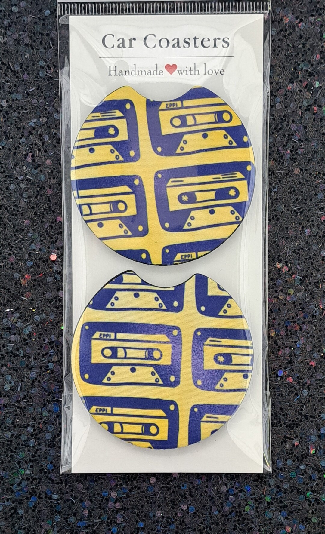 Cassette Car Coaster Set - Etsy