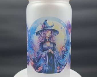 Enchanted Witch Glass Can Tumbler