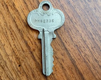 Vintage Norwalk Art Deco Brass Key XH62335