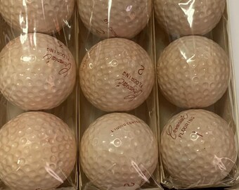 Cromosaic Flooring By Cromar Vintage Liquid Center Promotional Golf Balls 3 Sleeves of 3