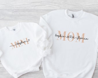 Mama Mini matching outfit, matching tops toddler baby, mother child, new mom gift set, mother's day, birth family, mom child outfit