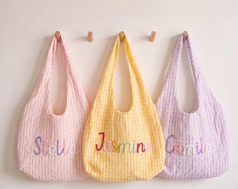 Personalized Kid Crossbody Bag • Toddles Tote Bag • Kid Gift • Back to School