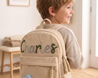 Personalized Toddler Backpack • Kindergarten Bag • Christmas Gift