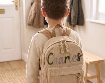 Personalized Toddler Backpack • Kindergarten Bag • Christmas Gift