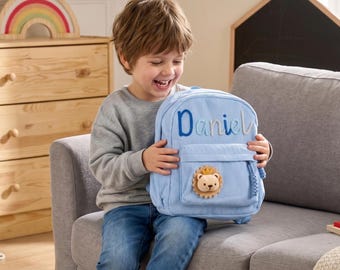 Personalized Toddler Backpack • Kindergarten Gift • Back to School • Summer Camp Bag