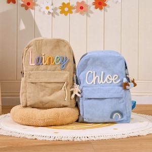 Sac à dos personnalisé pour enfant • Cartable • Cadeau pour enfant • Sac à dos pour tout-petit • Rentrée scolaire