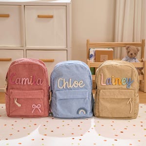 Sac à dos personnalisé pour enfant • Cartable • Rentrée scolaire • Cadeau pour enfant • Sac à dos pour tout-petit