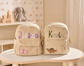 Personalized Toddler Backpack • Kindergarten Gift • Back to School • Summer Camp Bag