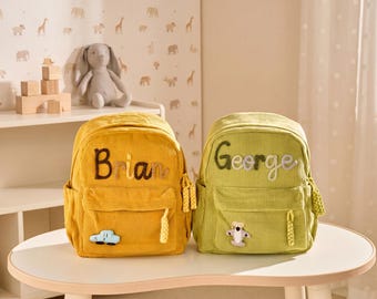 Personalized Toddler Backpack • Kindergarten Gift • Back to School • Summer Camp Bag