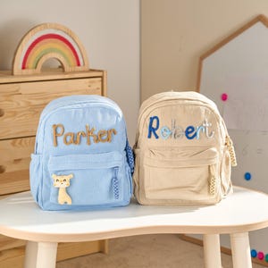 Personalized Toddler Backpack • Kid Gift • Back to School