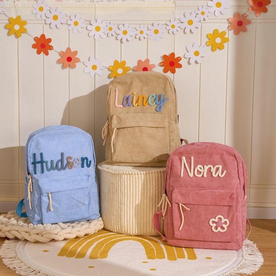 Personalized Kid Backpack • Kid Christmas Gift • Back to School