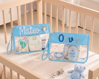 Personalized Pouch Bag • Baby Organizer Pouch • Baby Shower Gift