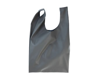 Öko-Ledertasche, wiederverwendbare Einkaufstasche für das Leben, Trendige Frauentasche, Strandschultertasche, Reisetasche, T-Shirt-Paket, Geschenkidee für sie.