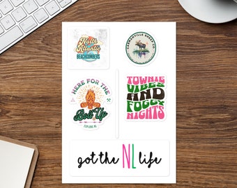 Newfoundland Life Gifts Sticker sheet
