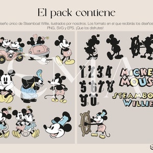reviviendo la nostalgia del primer mickey mouse 1928 con su cortometraje de Mickey y el barco de Vapor