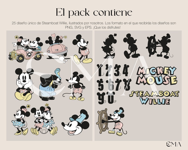 reviviendo la nostalgia del primer mickey mouse 1928 con su cortometraje de Mickey y el barco de Vapor