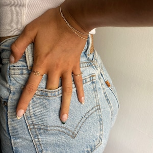 Prensa de lujo en uñas - Almendra corta con puntas