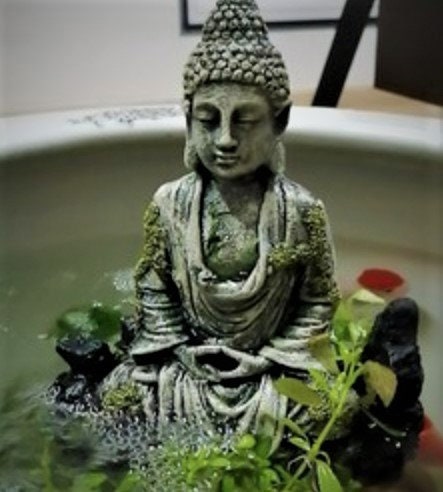 SLOCME Large Angkor Wat Buddha Statue Aquarium Decoration - Resin SLOCME Large Angkor Wat Buddha Statue Aquarium Decoration - Resin