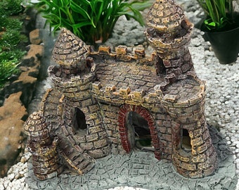 kleine Burg für Aquarium Dekor - Aquarium Dekoration - Aquascape -